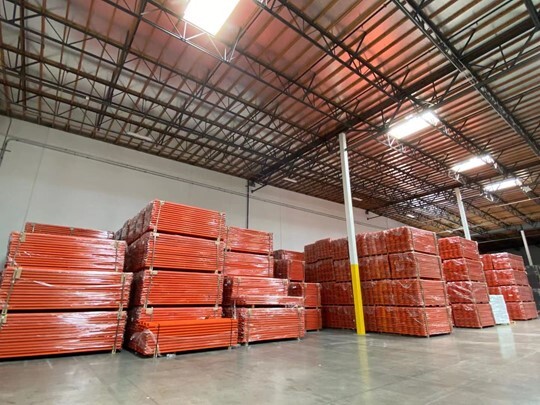 pallet rack beams